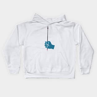 I'M MARY POPPINS Y'ALL (Blue Fist) Kids Hoodie